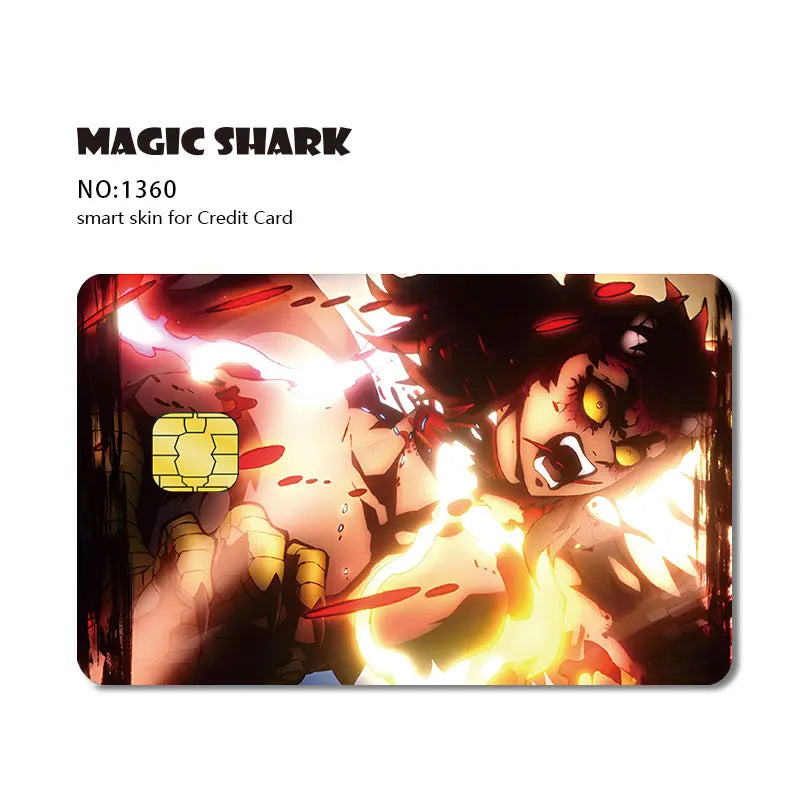 Demon Slayer Credit Card Decals
