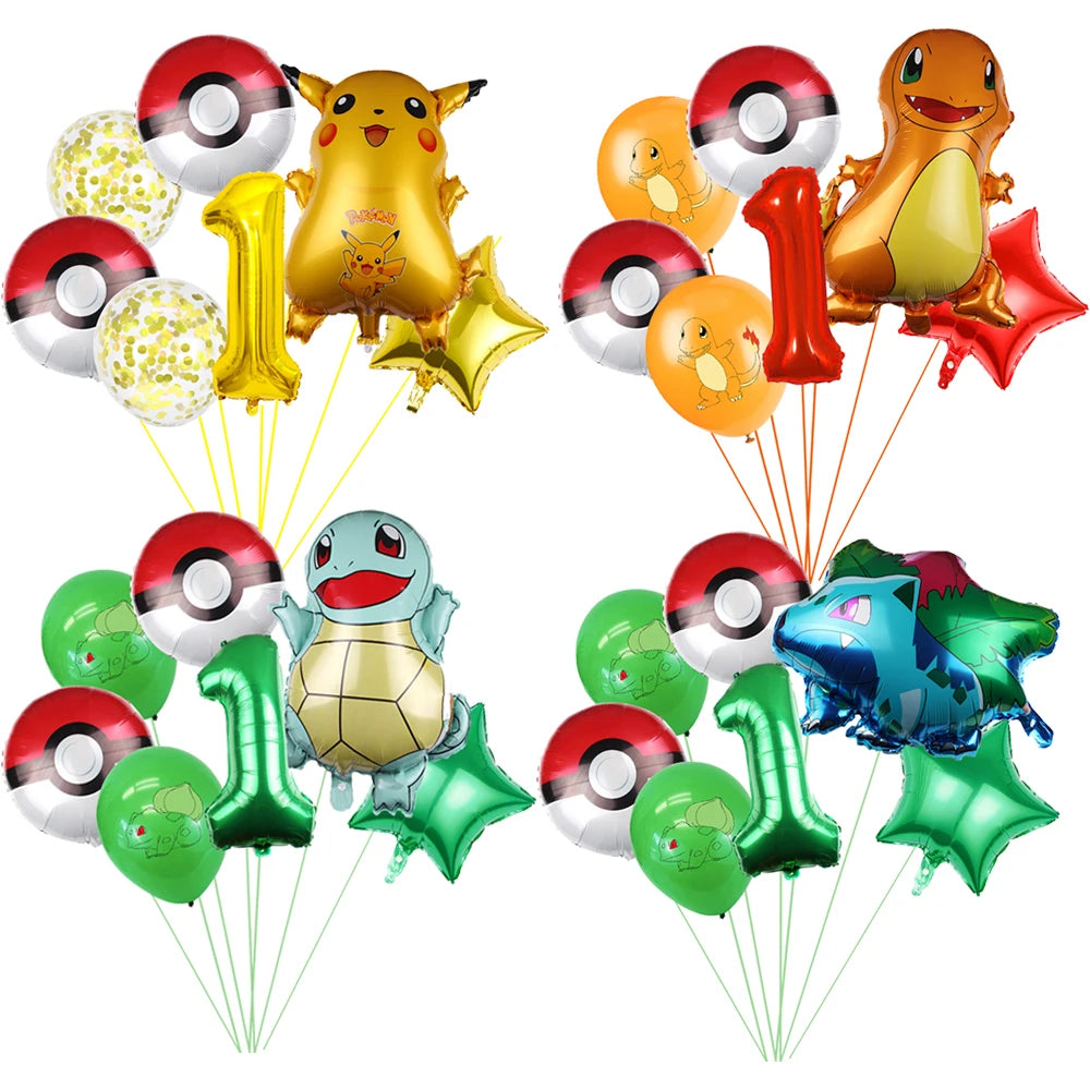 Pokemon Numbered Balloon Sets!