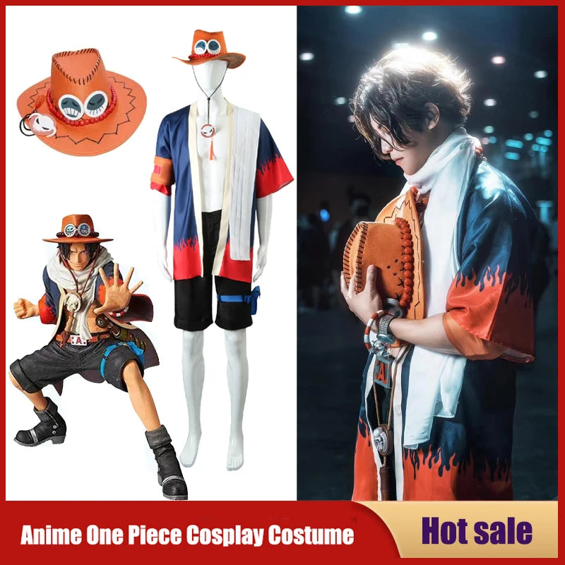 One Piece Portgas D Ace Cosplay