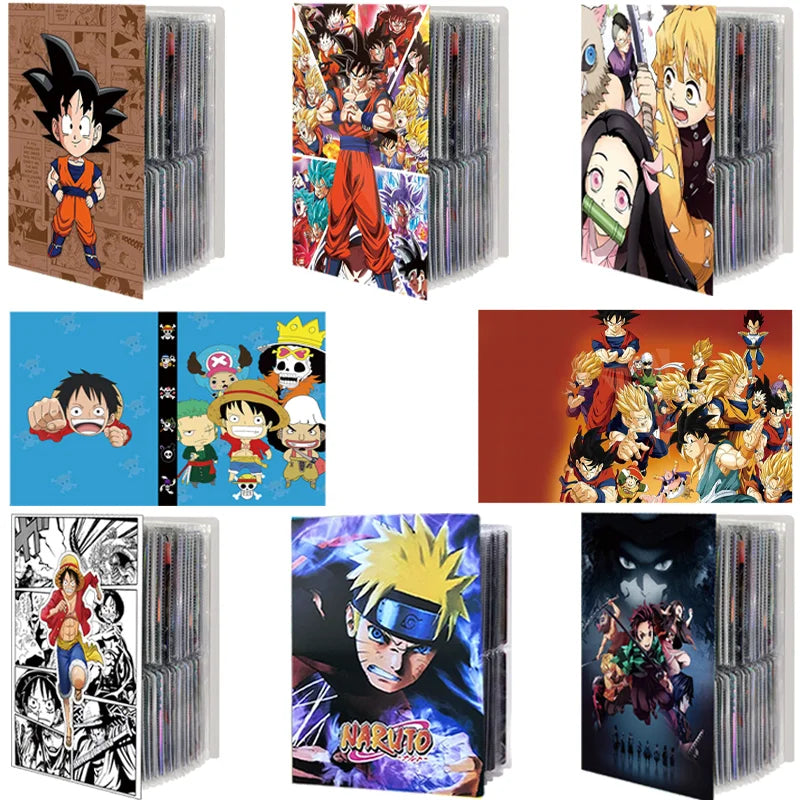 Anime Collectible Card Album Books