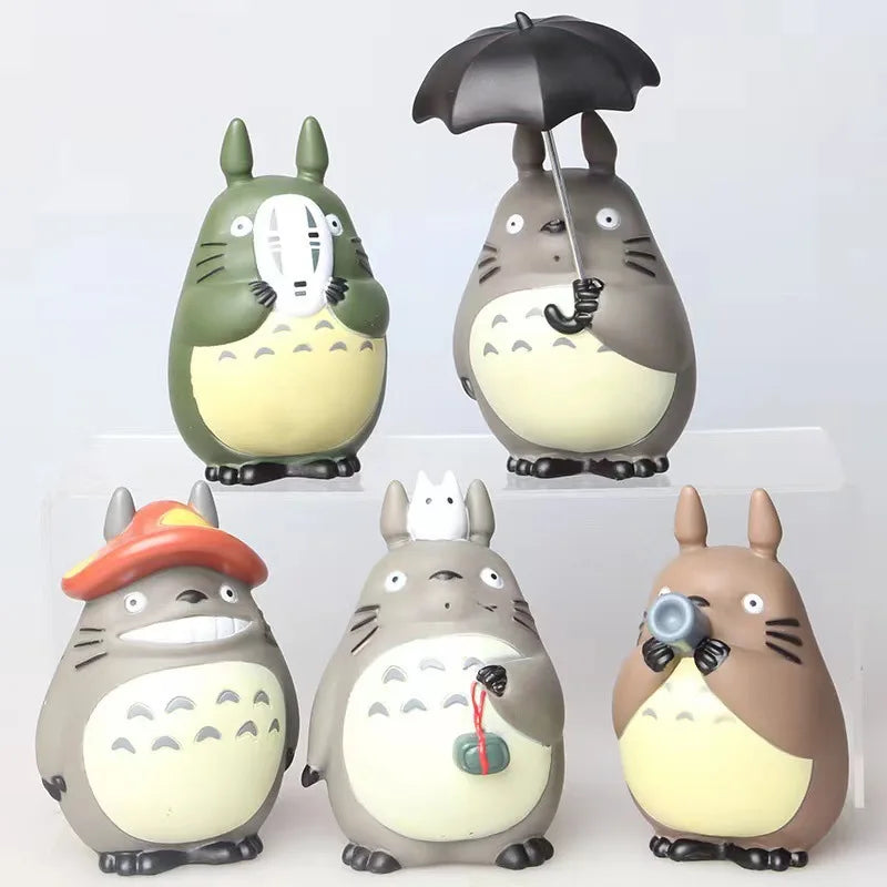 5Pcs Miyazaki Hayao My Neighbor Totoro Figurines