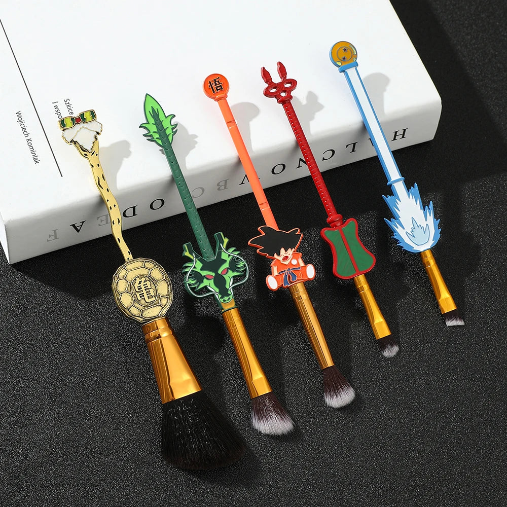 Dragon Ball Z 5pc Makeup Brushes