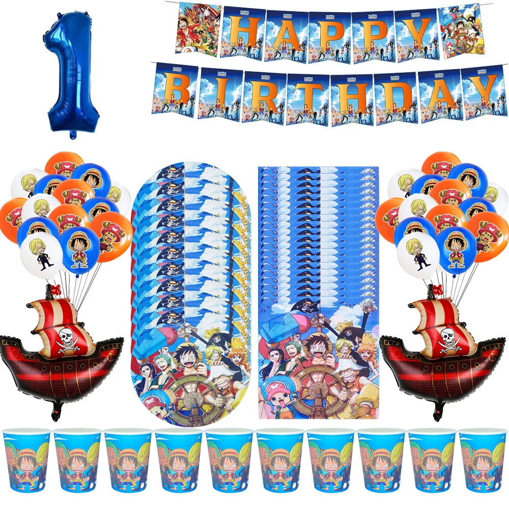 One Piece Pirate Party Supplies